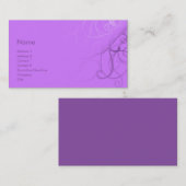 Wirbels-Nr. 0038 Visitenkarte (Vorne/Hinten)