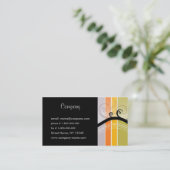 Wirbels-Reihe Visitenkarte (Stehend Vorderseite)