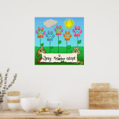 Wirbelsäule adoptiert poster (Küche)