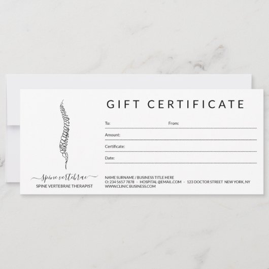 Wirbelsäule Chrio Orthopäde (Vorderseite)