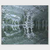 Wirbelsäule Geschenkpapier (Flach)