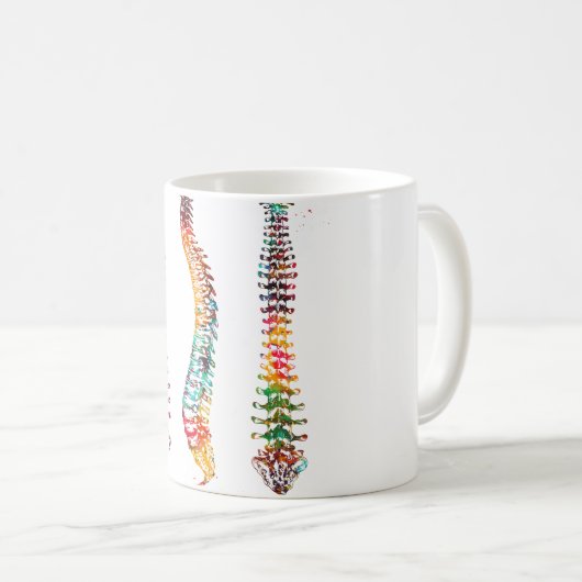 Wirbelsäule Kaffeetasse (VorderseiteRechts)