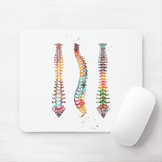 Wirbelsäule Mousepad (Mit Mouse)