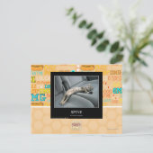 Wirbelsäule Postkarte (Stehend Vorderseite)