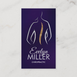 Wirbelsäulengesundheit - Chiropraktik Visitenkarte