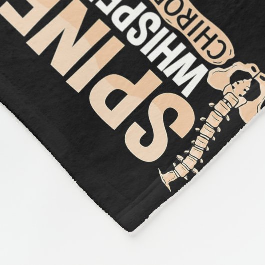 Wirbelsäulentherapie Chiropraktor Fleecedecke (Ecke)