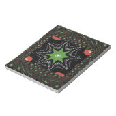 Wirbelsternhintergrund Notizblock (Rotiert)