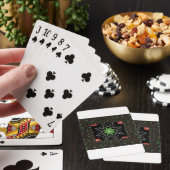 Wirbelsternhintergrund Spielkarten (In Situ)