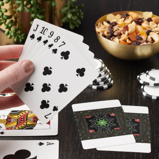 Wirbelsternhintergrund Spielkarten (In Situ)