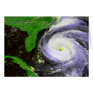 Wirbelsturm Fran Off Florida - Satellitenbild von