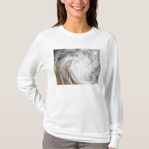 Wirbelsturm-Laurence-Bewegungen weit inland T-Shirt