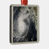 Wirbelsturm Norbert vor Mexiko 2 Ornament Aus Metall (Rechts)