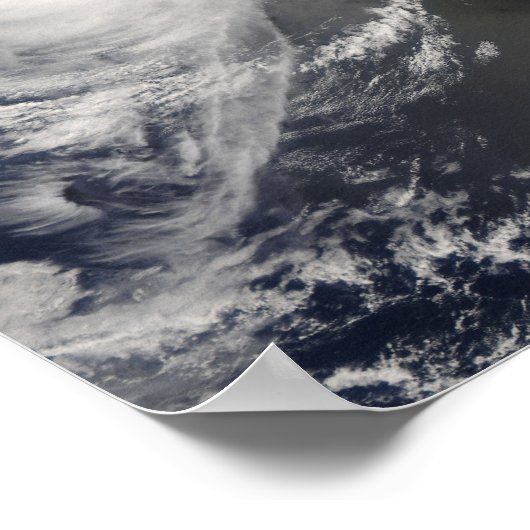 Wirbelsturm Norbert vor Mexiko 2 Poster (Ecke)