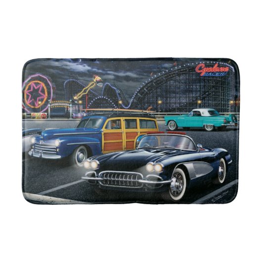 Wirbelsturm-Rennläufer 2 Badematte (Vorderseite)