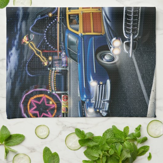 Wirbelsturm-Rennläufer 2 Geschirrtuch (Gefaltet)