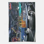 Wirbelsturm-Rennläufer 2 Geschirrtuch (Vertikal)