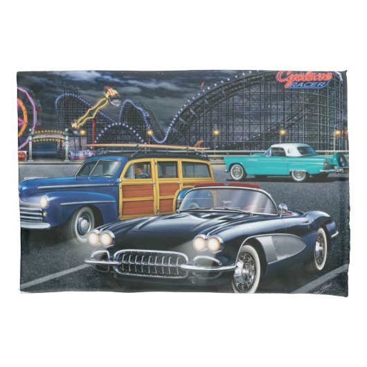 Wirbelsturm-Rennläufer 2 Kissenbezug (Vorderseite-Links)