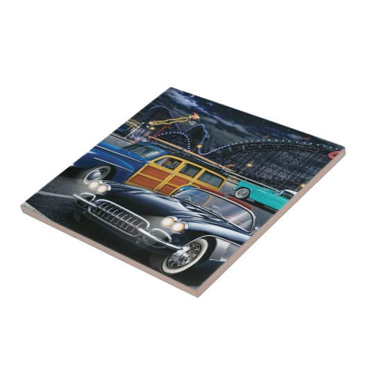 Wirbelsturm-Rennläufer Fliese (Seite)