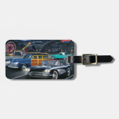 Wirbelsturm-Rennläufer Gepäckanhänger (Vorderseite horizontal)