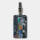 Wirbelsturm-Rennläufer Gepäckanhänger (Vorderseite vertikal)