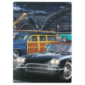 Wirbelsturm-Rennläufer Klemmbrett (Rückseite)