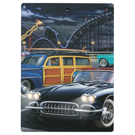 Wirbelsturm-Rennläufer Klemmbrett (Rückseite)