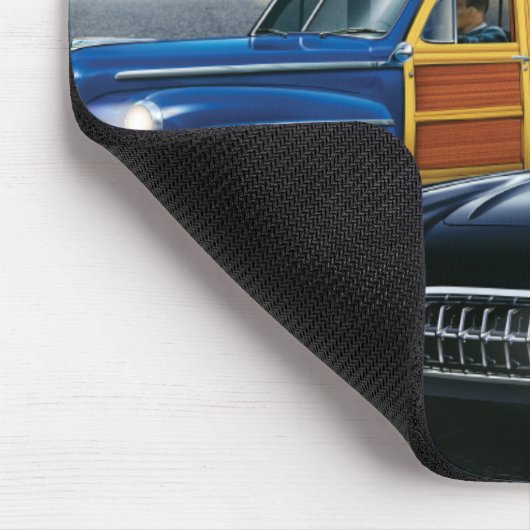 Wirbelsturm-Rennläufer Mousepad (Ecke)