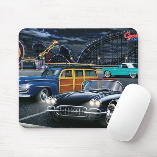 Wirbelsturm-Rennläufer Mousepad (Mit Mouse)