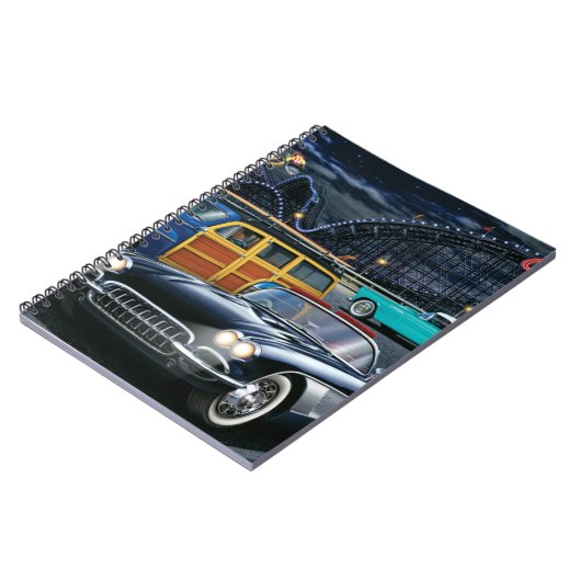 Wirbelsturm-Rennläufer Notizblock (Linke Seite)