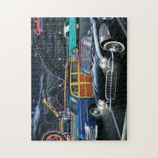 Wirbelsturm-Rennläufer Puzzle (Vertikal)