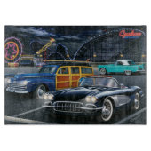 Wirbelsturm-Rennläufer Schneidebrett (Vorderseite)