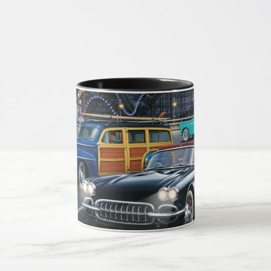 Wirbelsturm-Rennläufer Tasse (Zentrum)