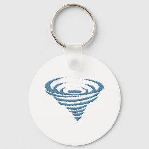 Wirbelsturm Tornado Schlüsselanhänger