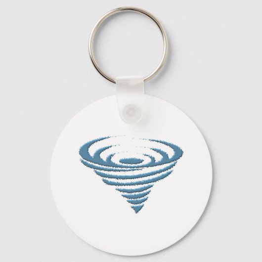 Wirbelsturm Tornado Schlüsselanhänger (Vorderseite)