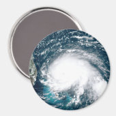 Wirbelsturm vor der Küste Floridas Magnet (Vorderseite/Rückseite)