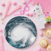 Wirbelsturm vor der Küste von Florida Papierplatte Pappteller (Party)