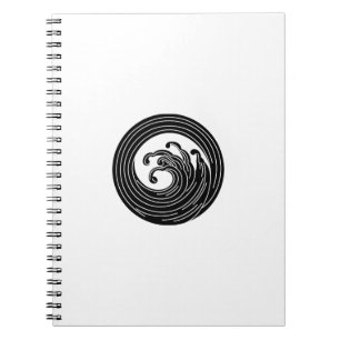 Wirbelwellenkreis Notizblock