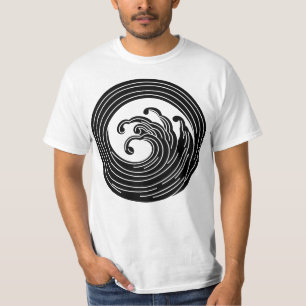 Wirbelwellenkreis T-Shirt