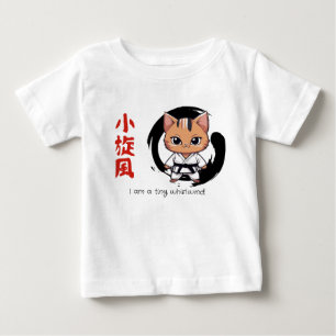 Wirbelwind-Kätzchen: Ein perfekter Begleiter für d Baby T-shirt