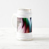 Wirbelwind Regenbogen Golden Snow Mirror Bierglas (Vorderseite Links)