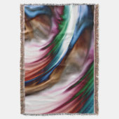 Wirbelwind Regenbogen Goldener Schnee Decke (Vorderseite Vertikal)