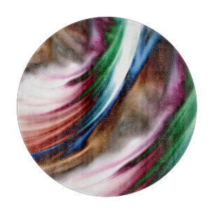 Wirbelwind Regenbogen Goldener Schnee Schneidebrett