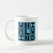 Wirbelwind, sehr starker Wind Kaffeetasse (Links)