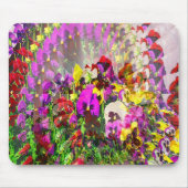 Wirbelwind von Stiefmütterchen.... Mousepad (Vorne)