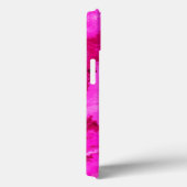 Wirble Abstrakte flüssige Kunst in Rosa und Weiß Case-Mate iPhone Hülle (Rückseite / Rechts)