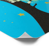 Wirble Baumdrucke Poster (Ecke)