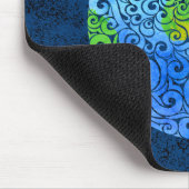 Wirble Erde Mousepad (Ecke)