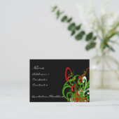 Wirble Farbtafeln - C.. - Maßgeschneiderte Farbtaf Visitenkarte (Stehend Vorderseite)