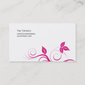 Wirble Geschäfts-Karte Visitenkarte (Rückseite)