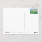 Wirble Hügel der Postkarte (Rückseite)